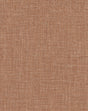 York Broadwick Rust Faux Linen Wallpaper