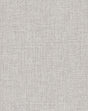 York Broadwick Light Grey Faux Linen Wallpaper