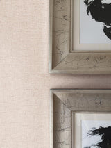 York Posh Neutral Faux Fabric Wallpaper
