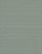 York Luxe Silk Sea Green Texture Stripe Wallpaper