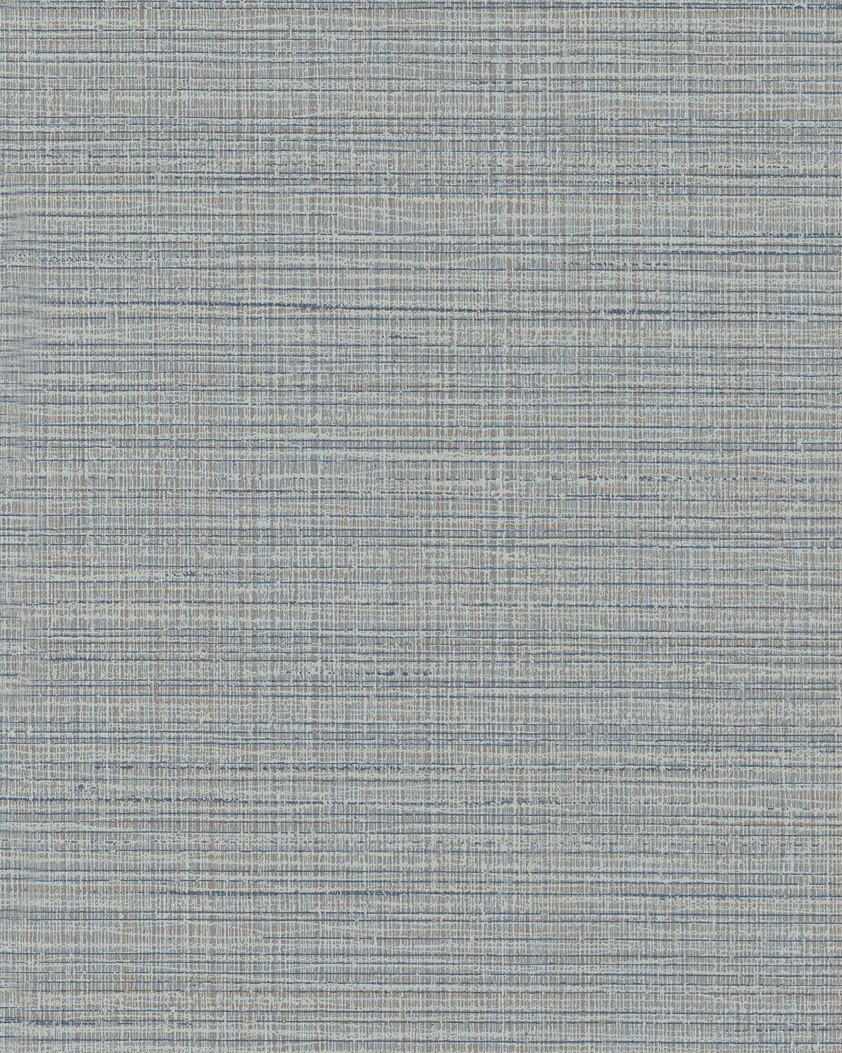 York Premiere Blue Faux Linen Wallpaper
