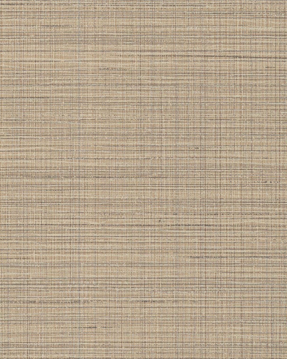 York Premiere Light Brown Faux Linen Wallpaper