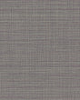 York Premiere Grey Faux Linen Wallpaper