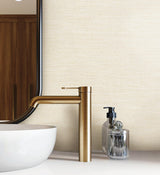 York Treasury Pearl Texture Weave Wallpaper