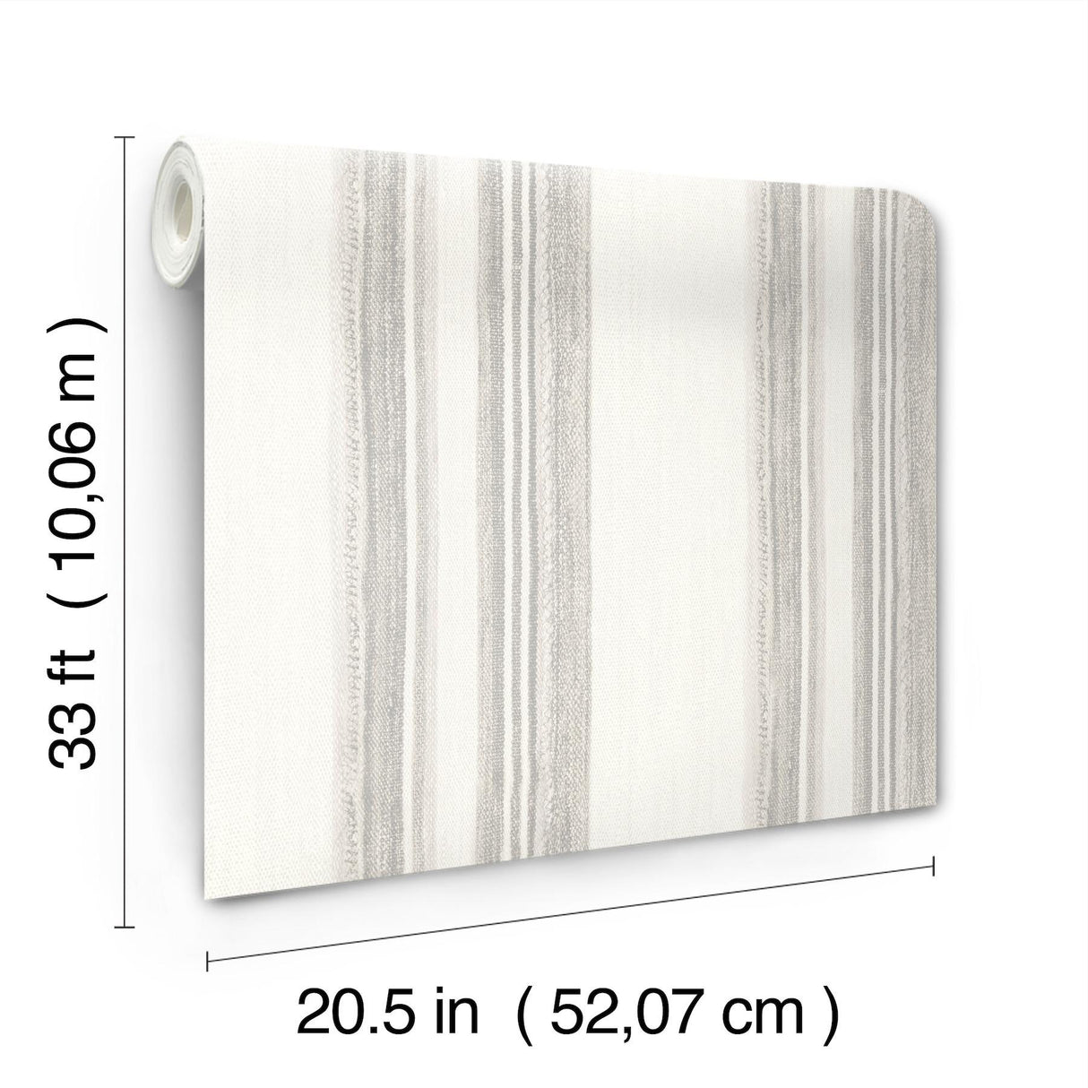 York Loom Spun Grey Wallpaper