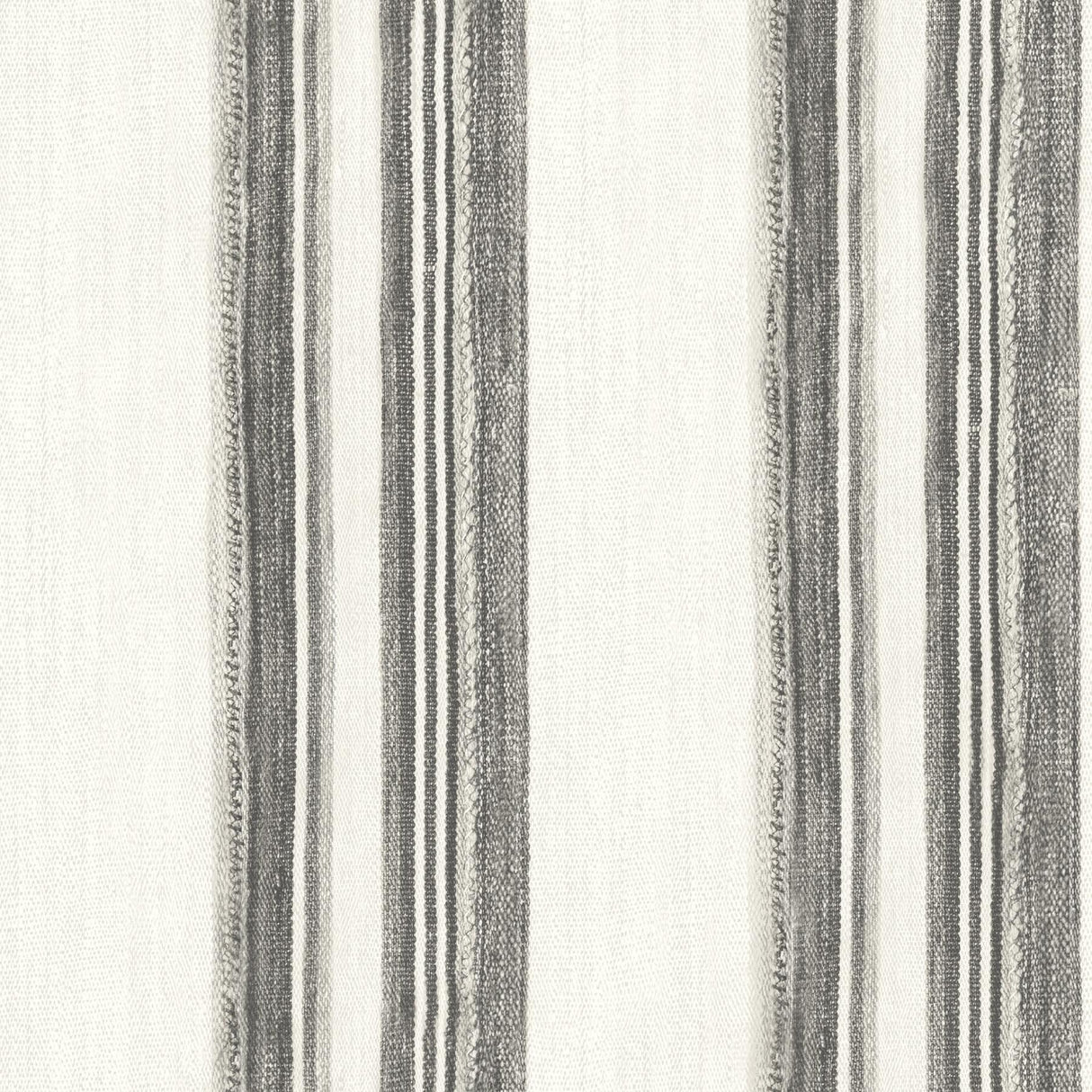 York Loom Spun Charcoal Wallpaper