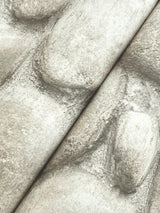 York Root Rock Brown Wallpaper