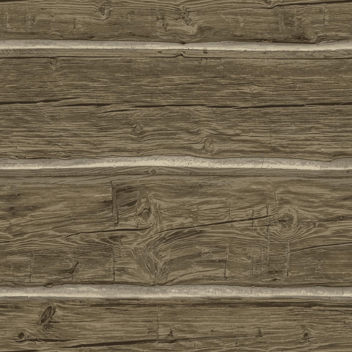 York Lodgepole Dark Brown Wallpaper
