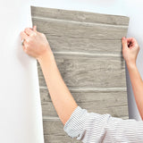 York Lodgepole Grey Wallpaper