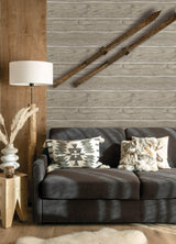 York Lodgepole Grey Wallpaper