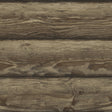 York Bunkhouse Mahogany Wallpaper