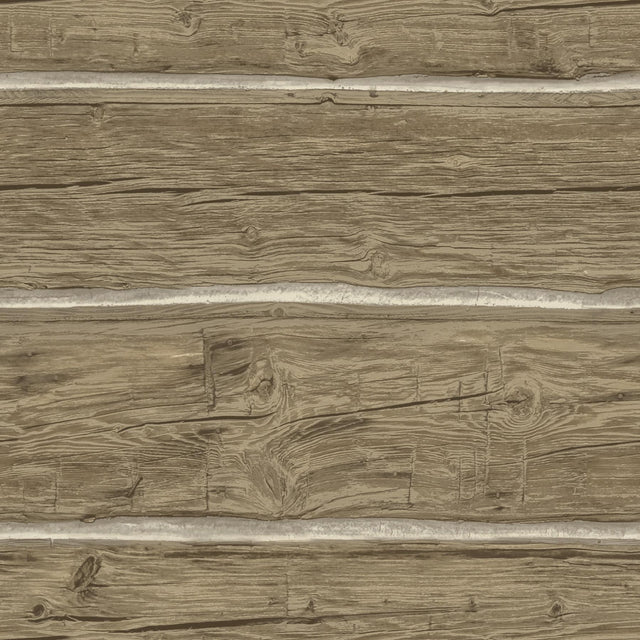 York Lodgepole Chestnut Wallpaper