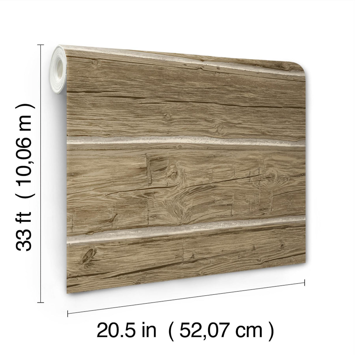 York Lodgepole Chestnut Wallpaper