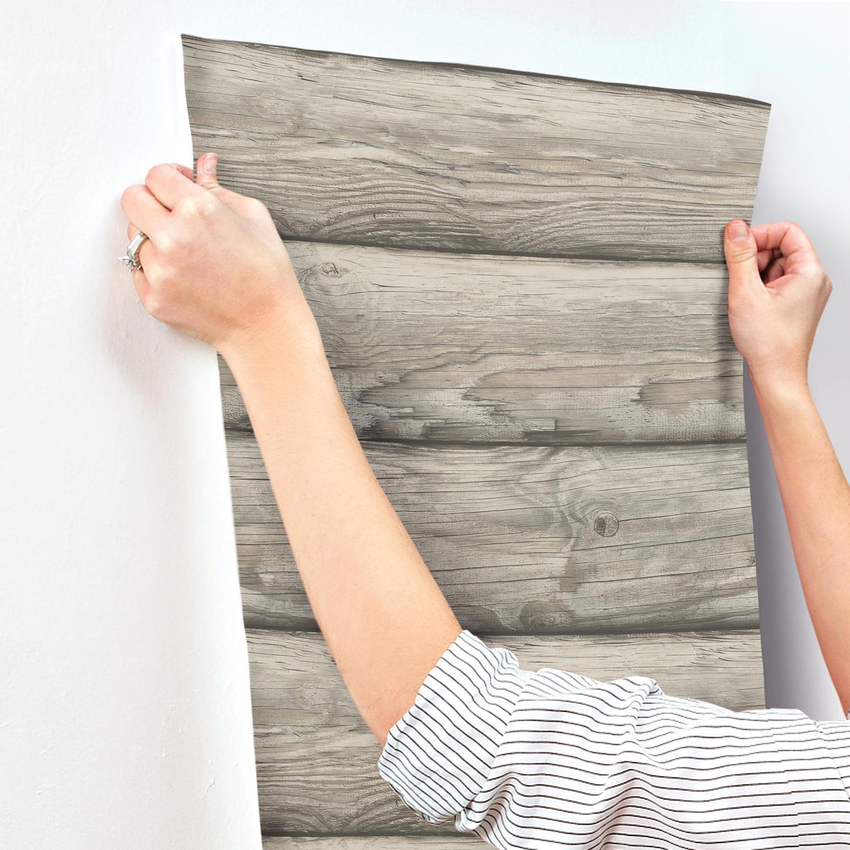 York Bunkhouse Ash Wallpaper