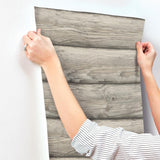 York Bunkhouse Ash Wallpaper