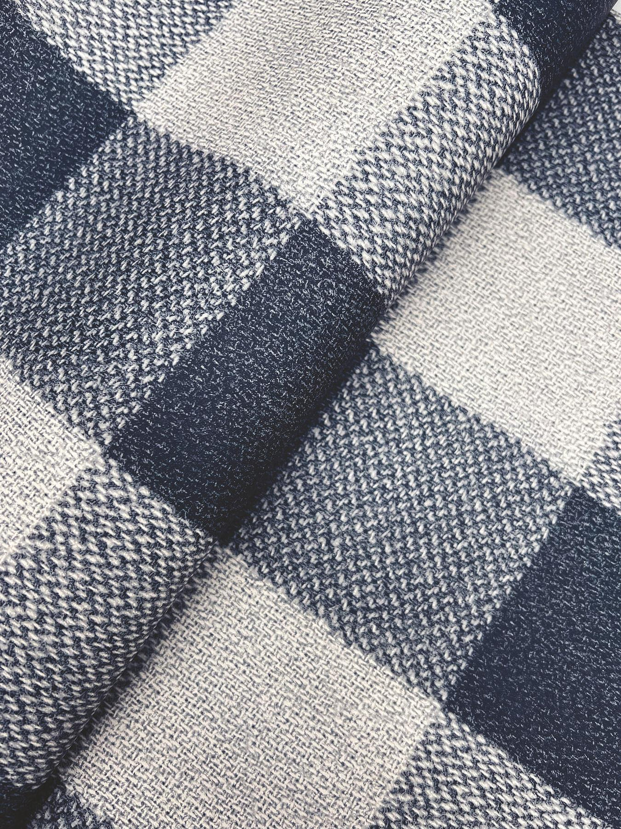 York Lumberjack Navy Wallpaper
