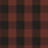 York Lumberjack Maroon Wallpaper