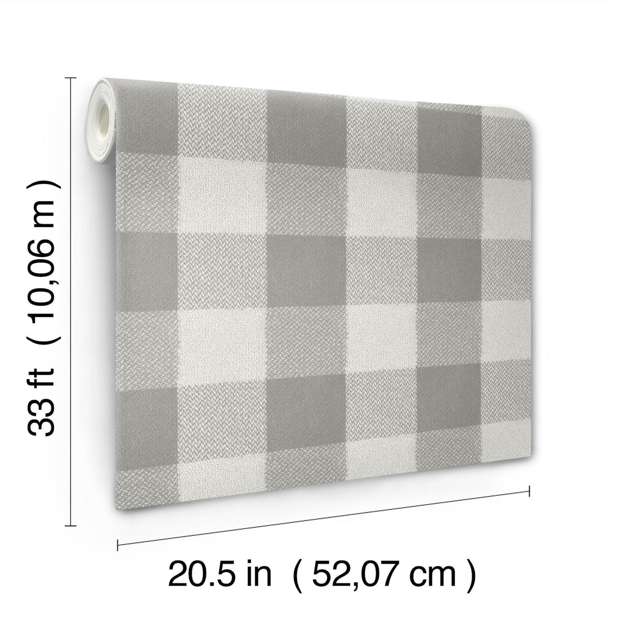 York Lumberjack Grey Wallpaper