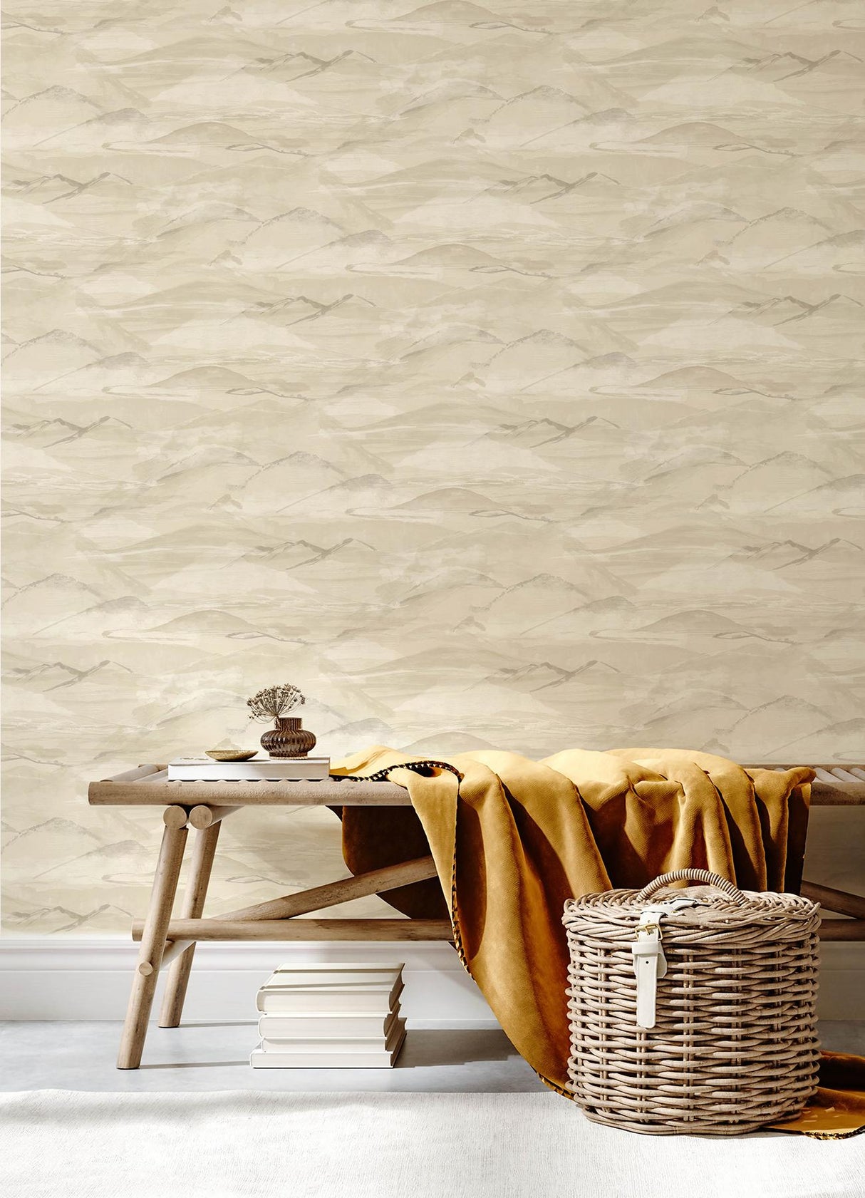 York Bozeman Mountains Bone Wallpaper