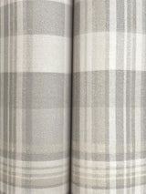 York Dutton Plaid Grey Wallpaper