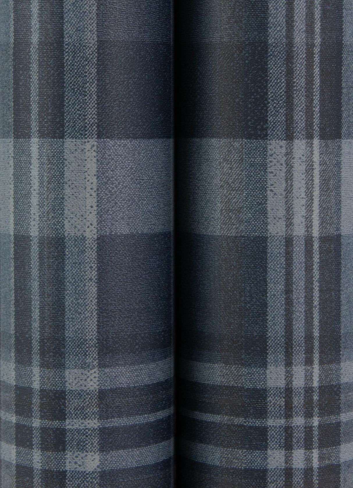 York Dutton Plaid Indigo Wallpaper