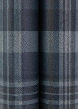 York Dutton Plaid Indigo Wallpaper