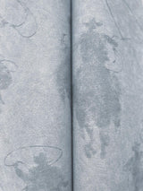 York Stockman Silhouette Blue Wallpaper