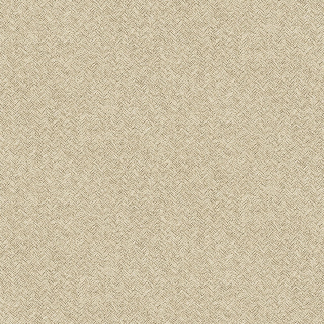 York Woven Basket Khaki Wallpaper