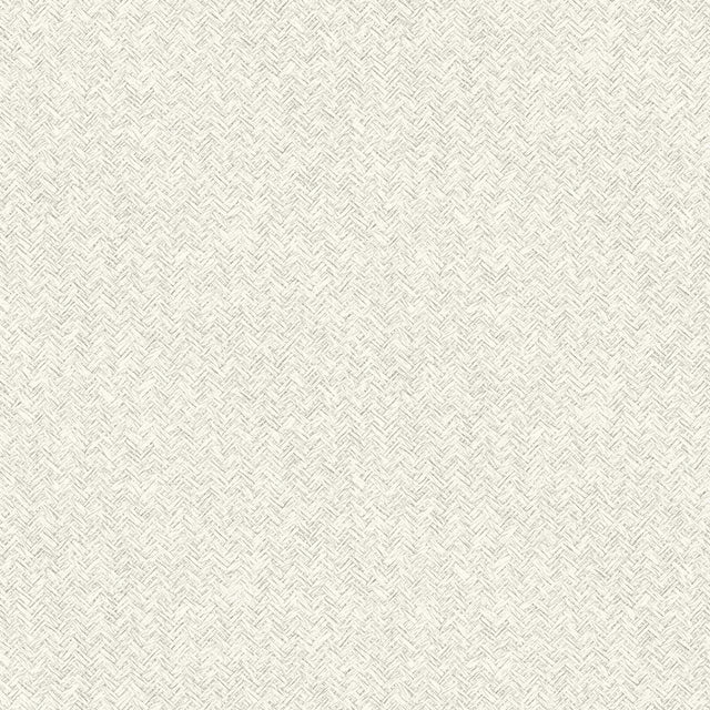 York Woven Basket White Wallpaper