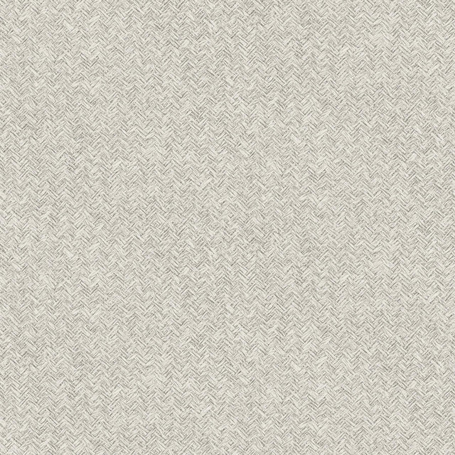 York Woven Basket Light Grey Wallpaper