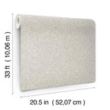 York Woven Basket Light Grey Wallpaper