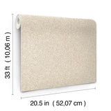 York Woven Basket Wheat Wallpaper