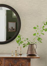 York Wool Texture Beige Wallpaper
