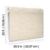 York Wool Texture Beige Wallpaper