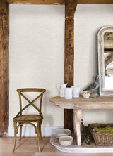 York Plaited Grass White Wallpaper