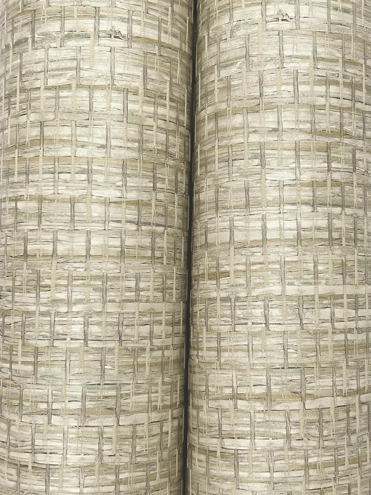 York Plaited Grass Sage Wallpaper