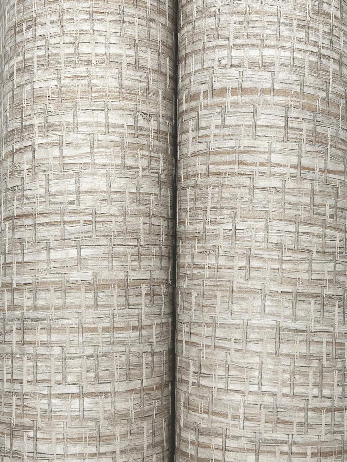 York Plaited Grass Grey Wallpaper