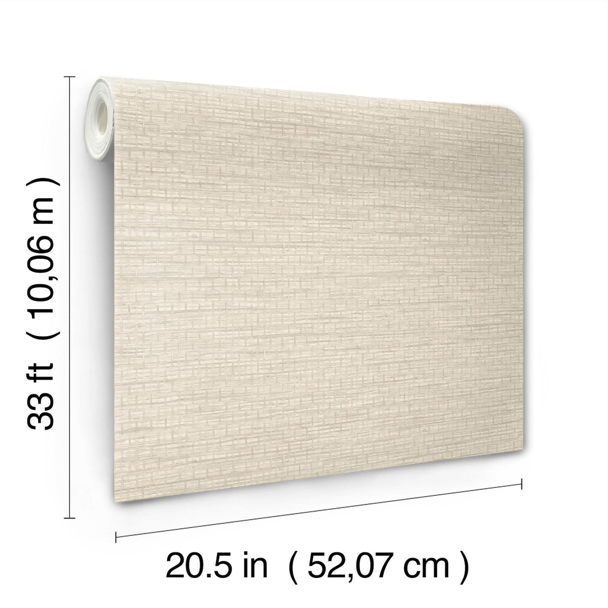 York Plaited Grass Light Grey Wallpaper