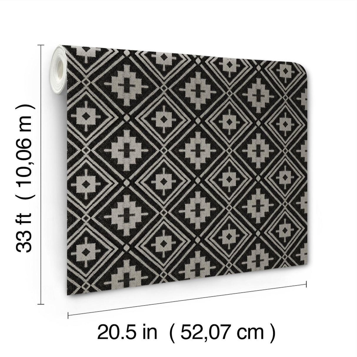 York Camp Blanket Black Wallpaper