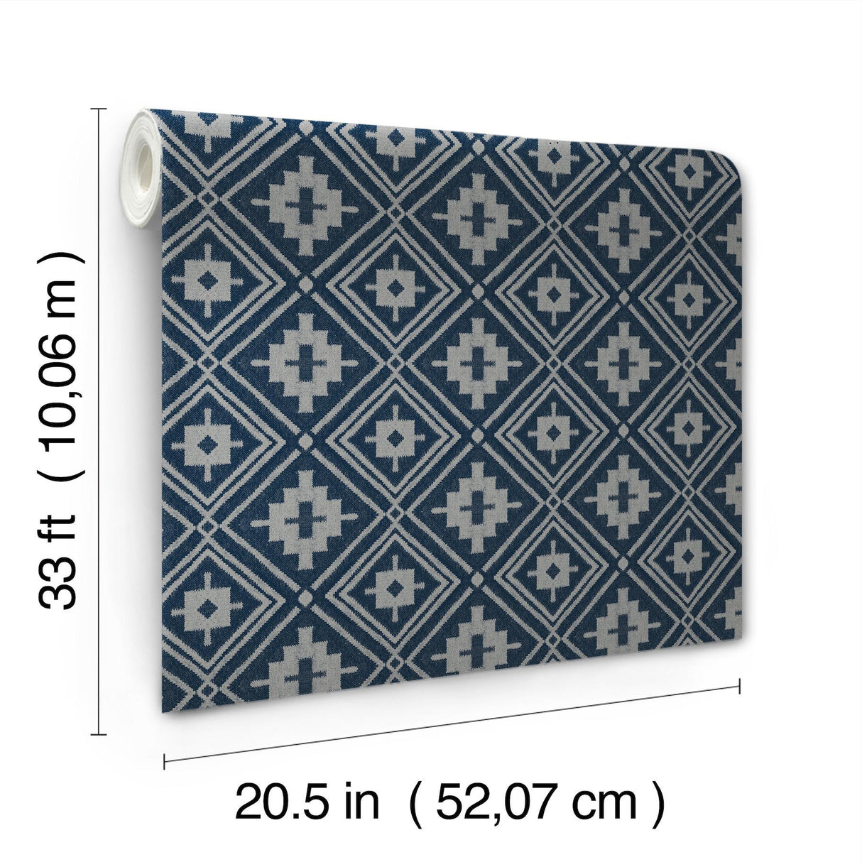 York Camp Blanket Dark Blue Wallpaper