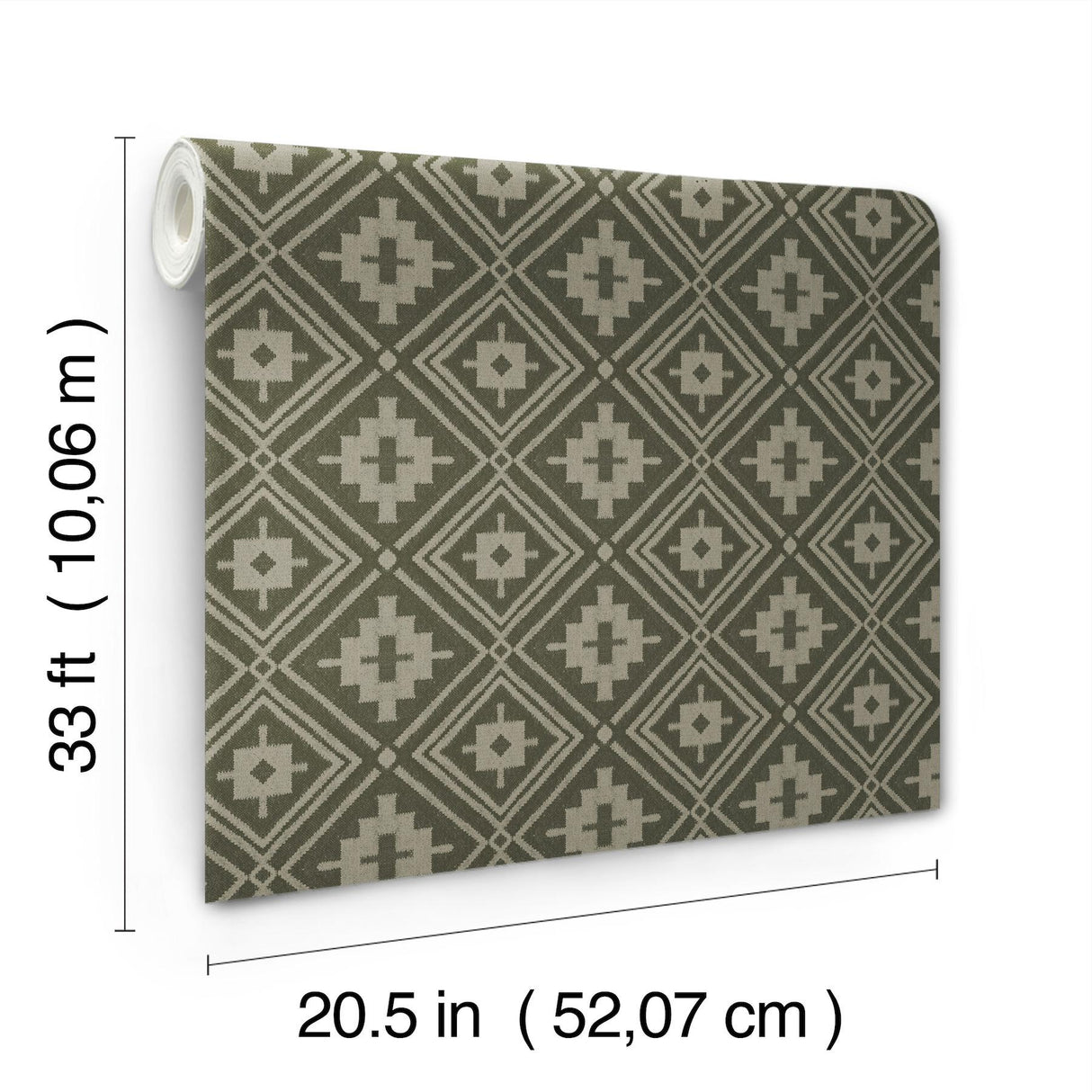 York Camp Blanket Green Wallpaper