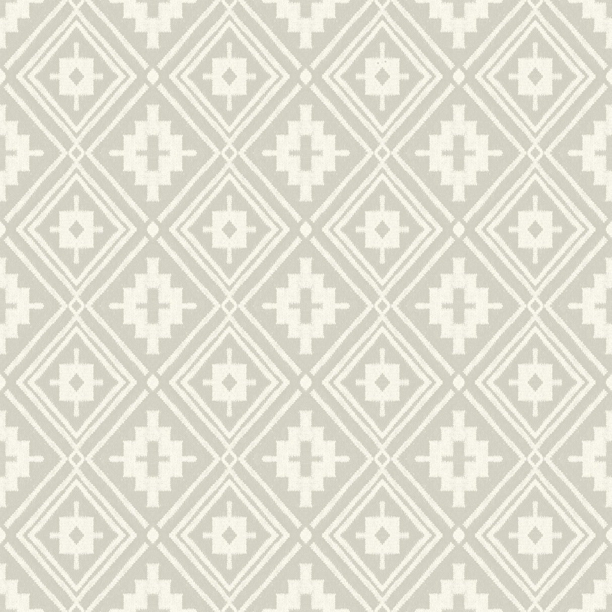 York Camp Blanket Silver Wallpaper