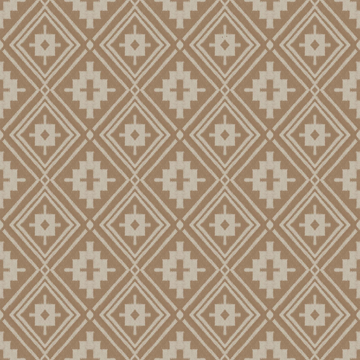 York Camp Blanket Chestnut Wallpaper