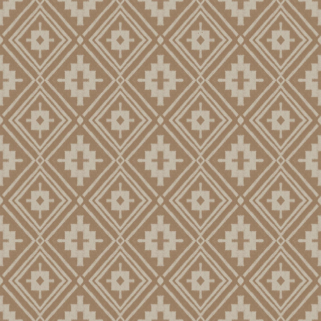 York Camp Blanket Chestnut Wallpaper