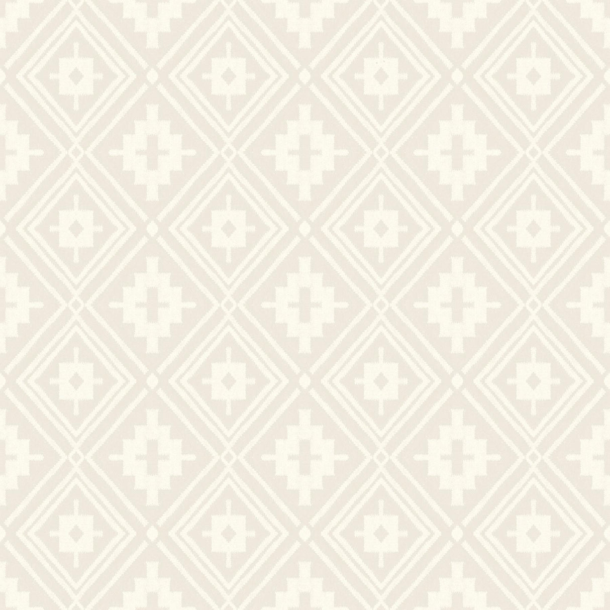 York Camp Blanket Cream Wallpaper