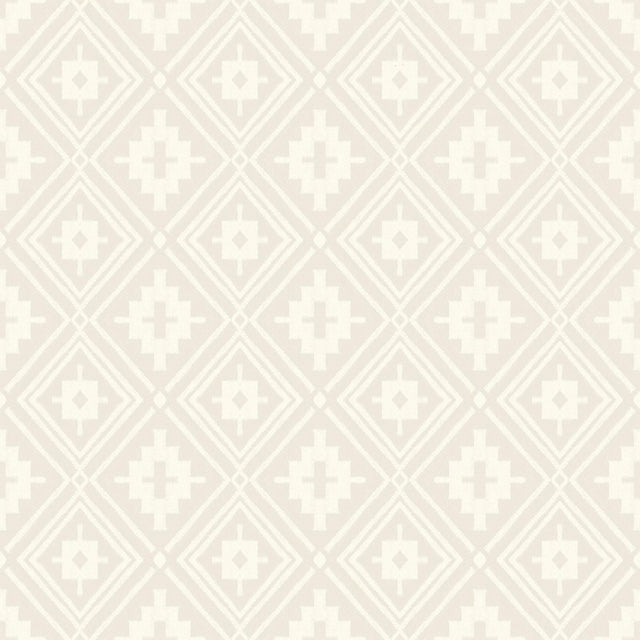 York Camp Blanket Cream Wallpaper