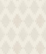York Stitched Heirloom White Wallpaper