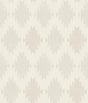 York Stitched Heirloom White Wallpaper