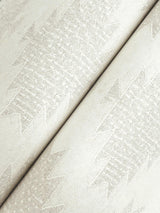 York Stitched Heirloom White Wallpaper