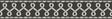 York Scalloped Ribbon Black Trim Wall Border